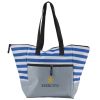 BORSA DA MARE RIGHE 31X12,7X36 CM