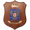 CREST IN METALLO SMALTATO SCUOLA TEULIE' E.I.