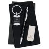 SET PENNA, PORTACHIAVI, FERMASOLDI LOGO EI INCISO