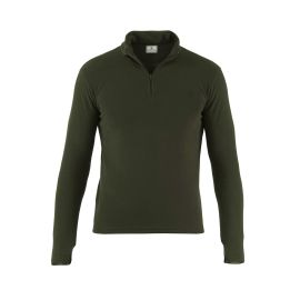 MAGLIA LUPETTO LIGHT POLAR FLEECE 1/2 ZIP VERDE
