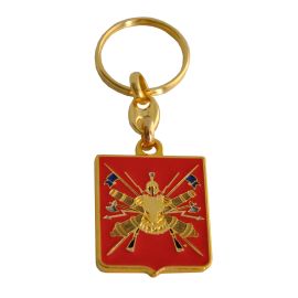 PORTACHIAVI STANDARD IN METALLO SMALTATO STEMMA ARALDICO