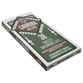 TAVOLETTA CARRUBANTE CON CARRUBE E LATTE 100 GR