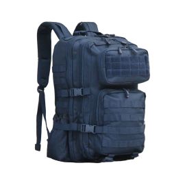 ZAINO ARES BLU 40LT RESISTENTE CON TASCHE INTERCAMBIABILI