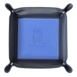 VUOTATASCHE STEMMA ARALDICO BLU