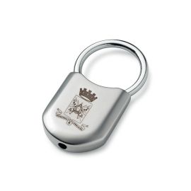 PORTACHIAVI ACCIAIO LUCCHETTO ROTONDO