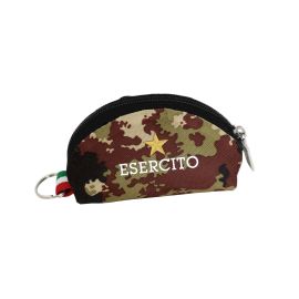 PORTACHIAVI CON PORTAMONETE MIMETICO