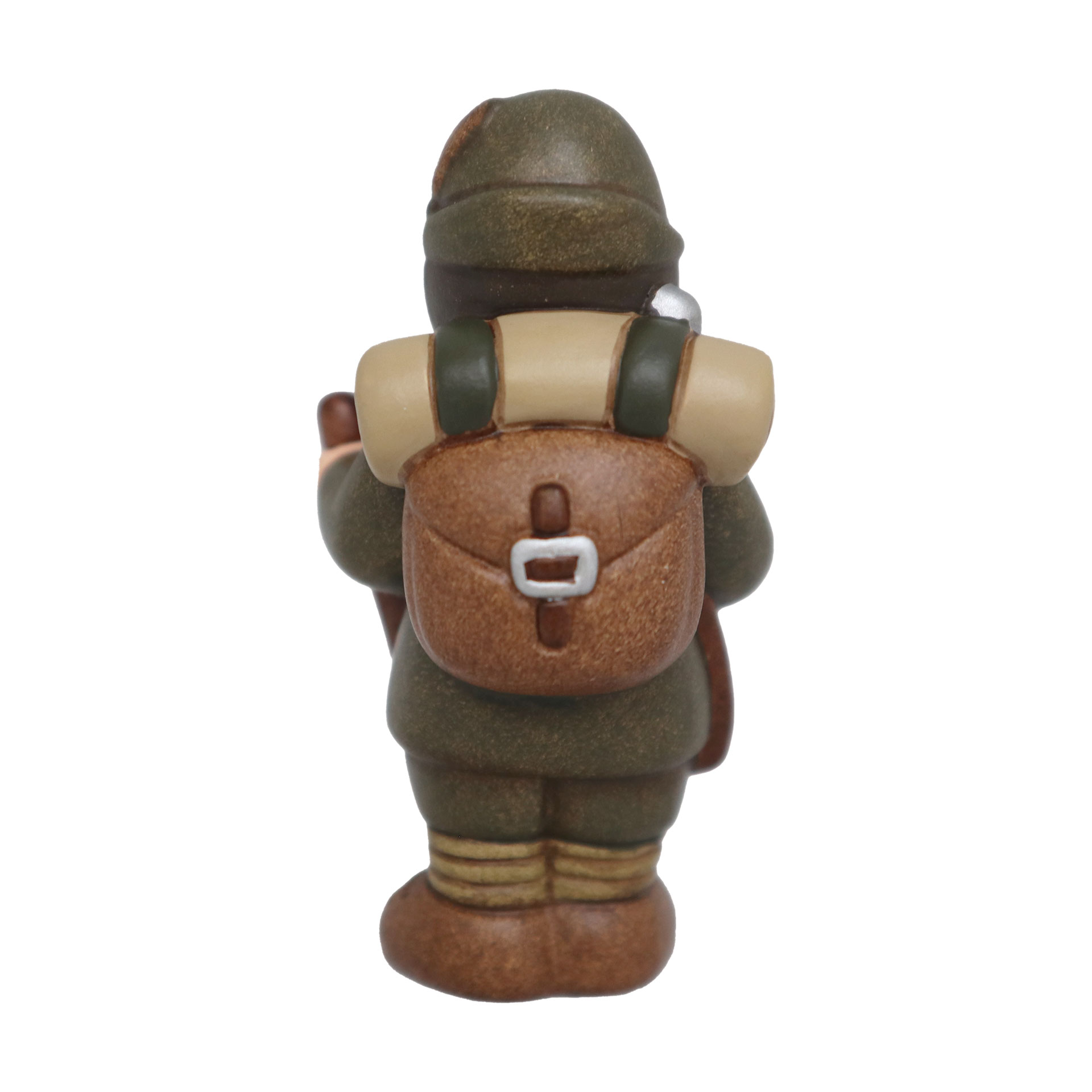 STATUETTA ALPINO 15 18 IN UNIFORME DI MARCIA H 7.5 CM