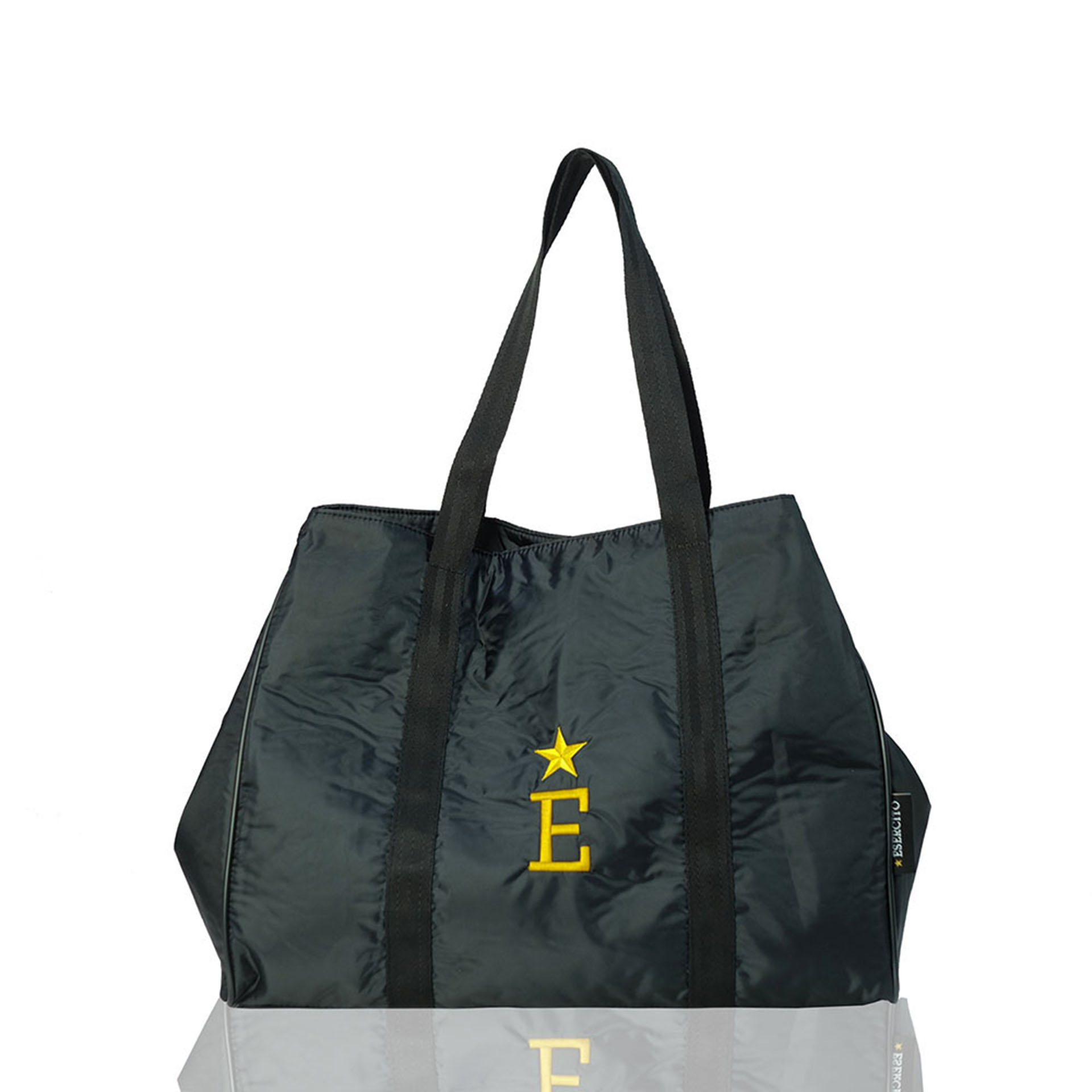 SHOPPING TOTE SOFLY NYLON BLACK