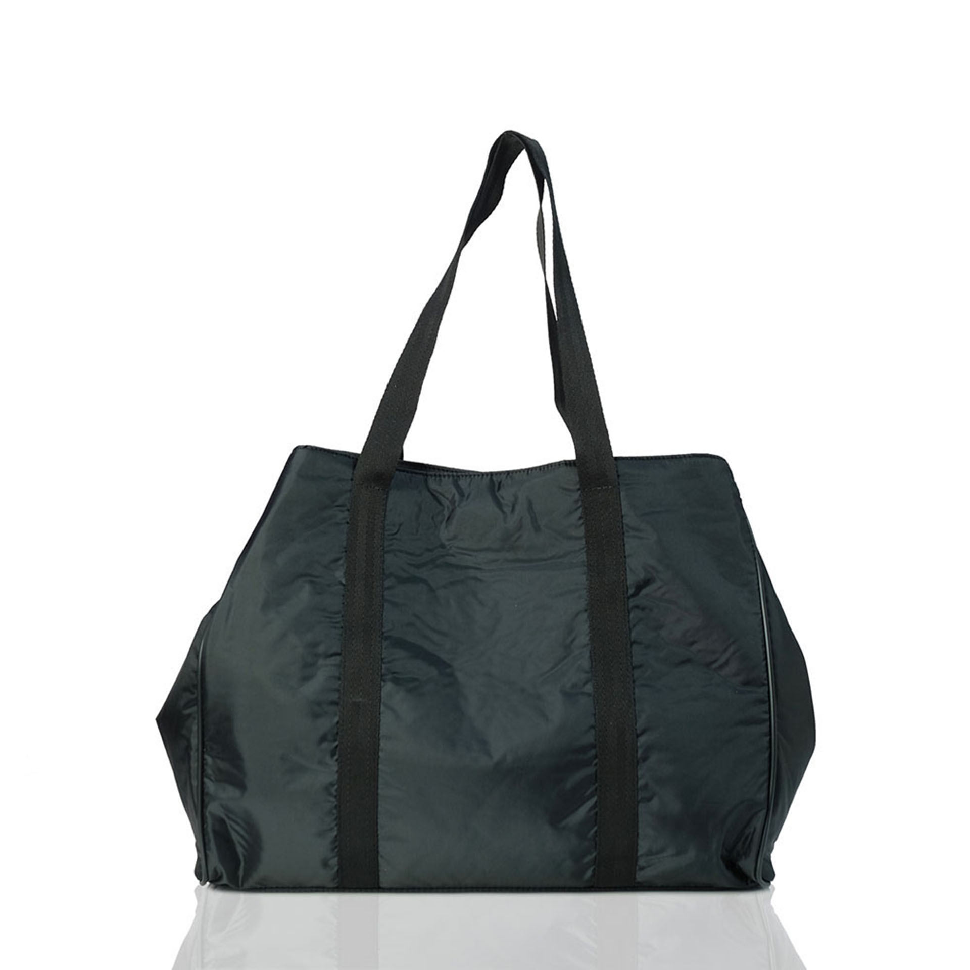 SHOPPING TOTE SOFLY NYLON BLACK