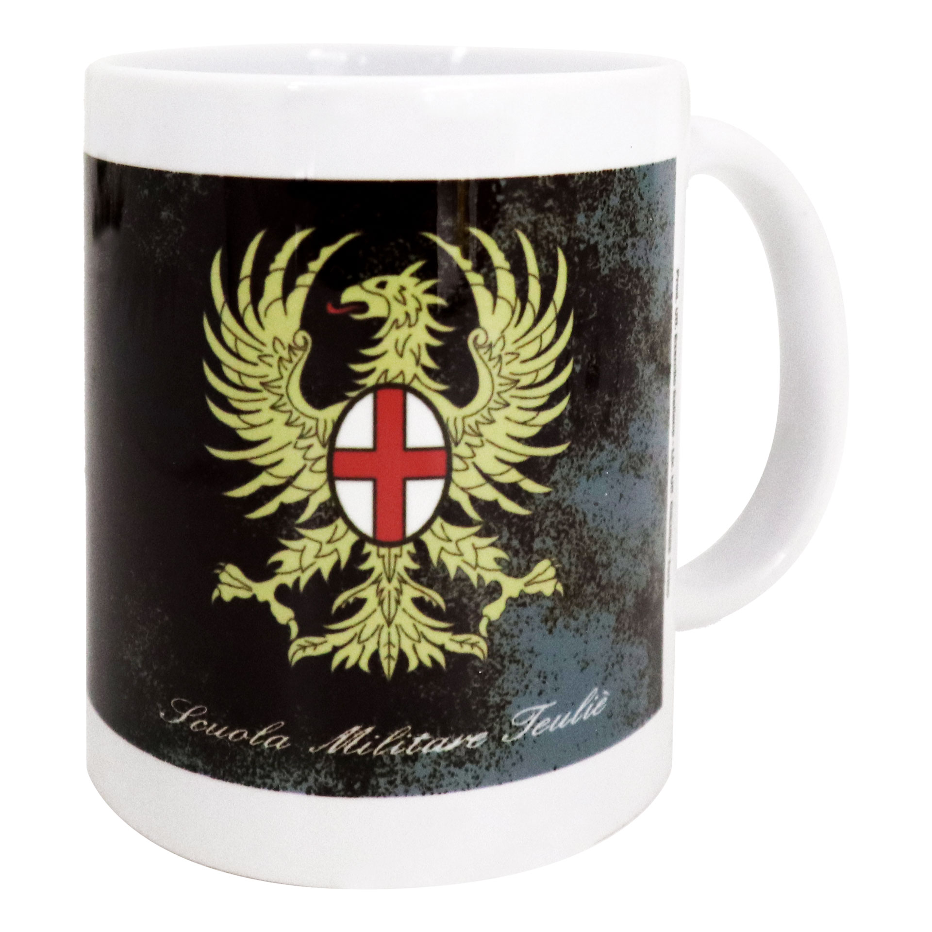 TAZZA IN CERAMICA SCUOLA MILITARE TEULIE' E.I.