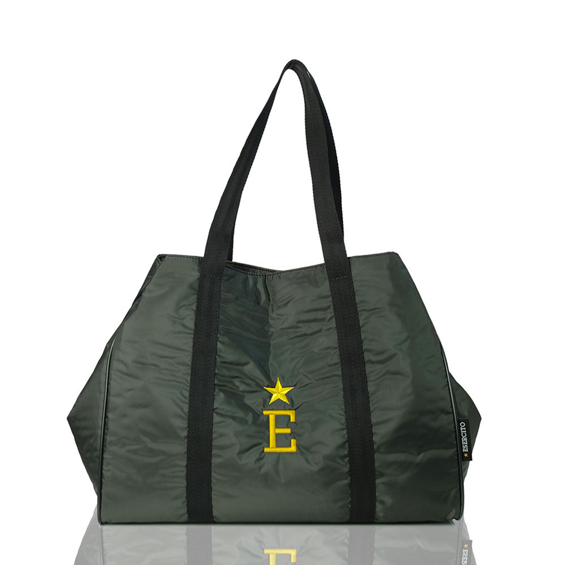 SHOPPING TOTE SOFLY NYLON GREEN